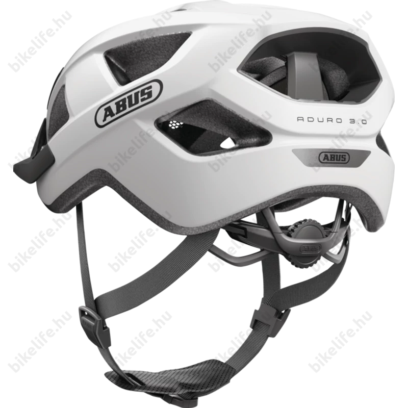 Abus Aduro 3.0 kerékpáros városi bukósisak In-Mold, polar white L-es 58-62cm fejkerületre