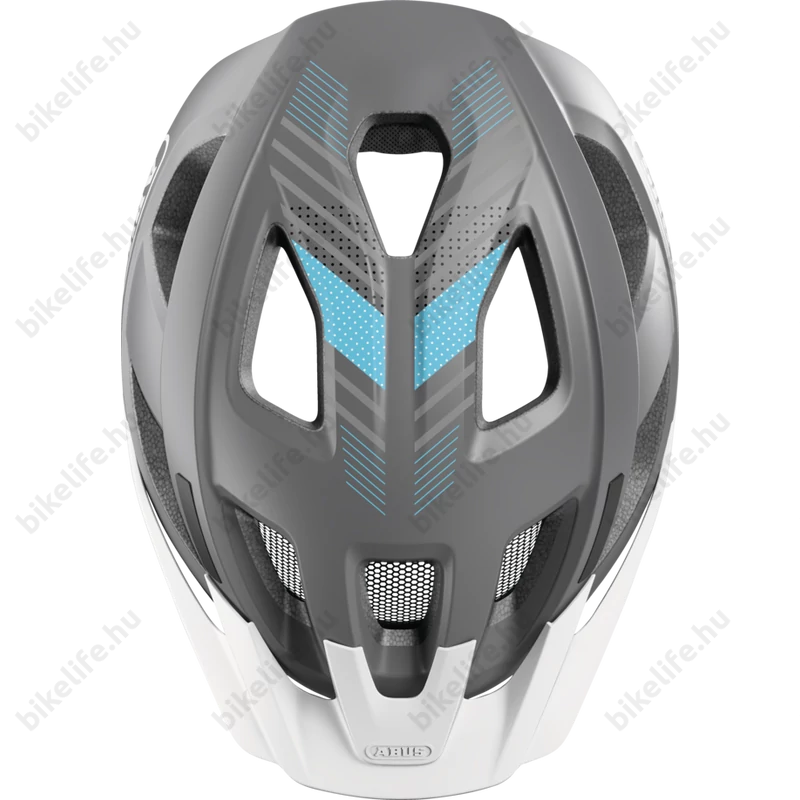 Abus Aduro 3.0 kerékpáros városi bukósisak In-Mold, race grey S-es 51-55cm fejkerületre