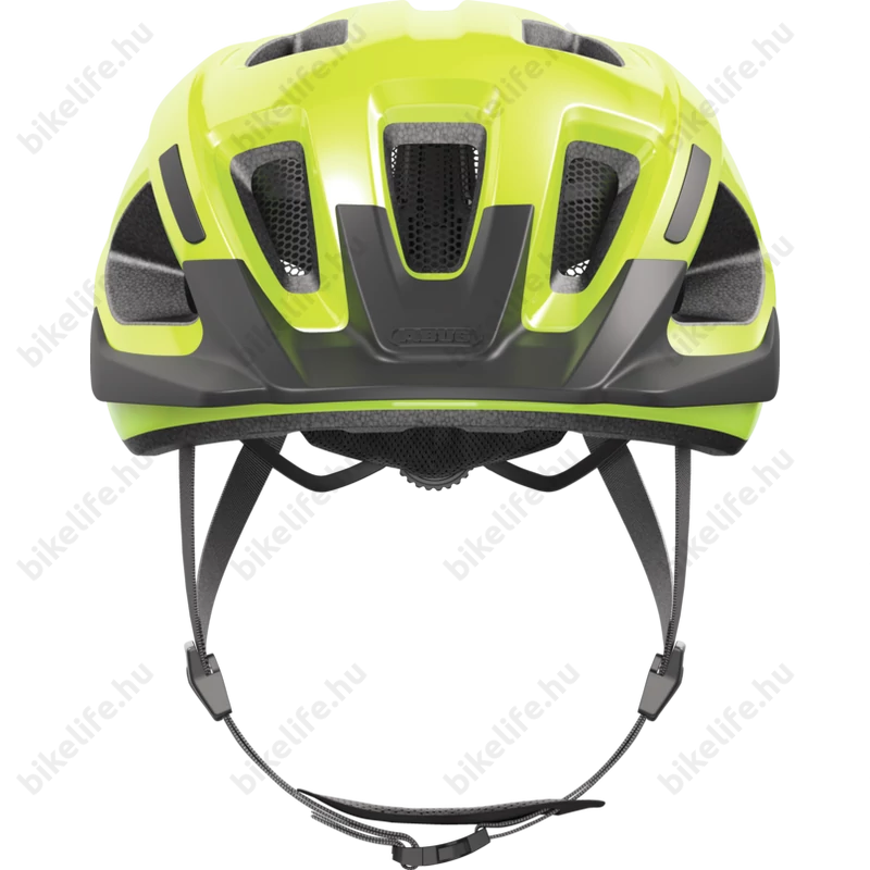 Abus Aduro 3.0 kerékpáros városi bukósisak In-Mold, signal yellow L-es 58-62cm fejkerületre