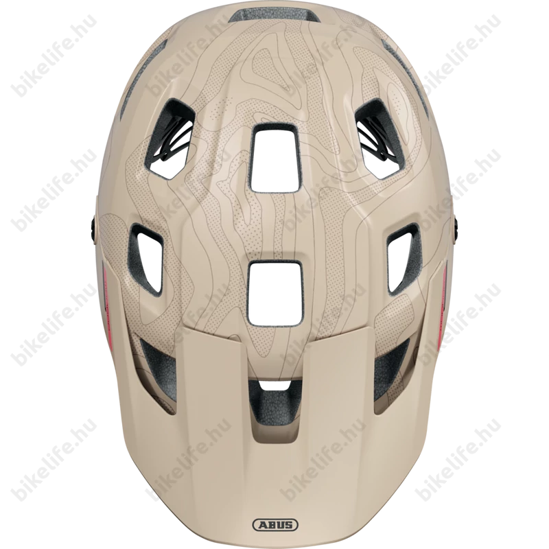 ABUS MoDrop MTB kerékpáros bukósisak Dusky Camel M-es, 54-58cm fejkerületre