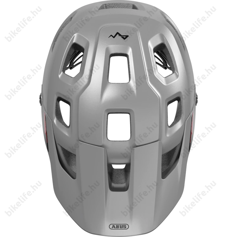 ABUS MoDrop MTB kerékpáros bukósisak Gleam Silver S-es, 51-55cm fejkerületre