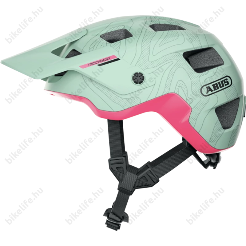ABUS MoDrop MTB kerékpáros bukósisak Iced Mint M-es, 54-58cm fejkerületre