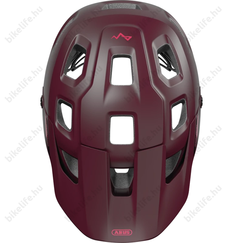 ABUS MoDrop MTB kerékpáros bukósisak maple red S-es, 51-55cm fejkerületre
