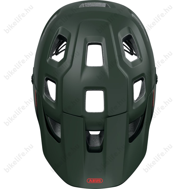 ABUS MoDrop MTB kerékpáros bukósisak pine green M-es, 54-58cm fejkerületre