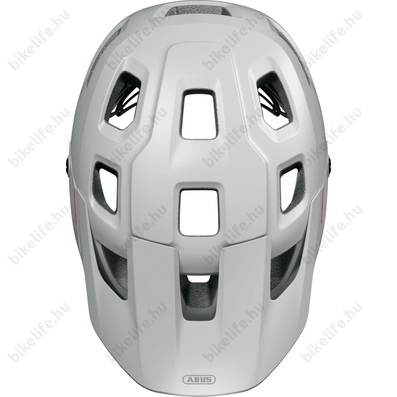 ABUS MoDrop MTB kerékpáros bukósisak polar white M-es, 54-58cm fejkerületre