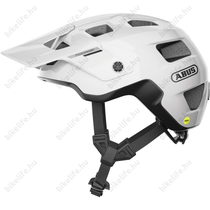 ABUS MoDrop QUIN MTB kerékpáros bukósisak polar white M-es, 54-58cm fejkerületre