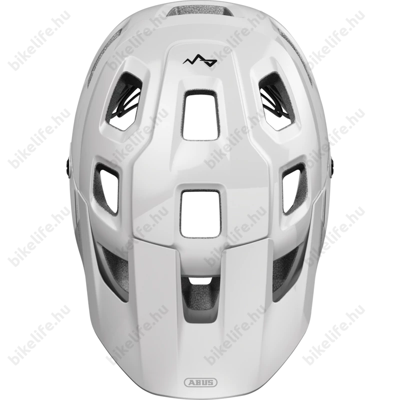 ABUS MoDrop QUIN MTB kerékpáros bukósisak polar white M-es, 54-58cm fejkerületre