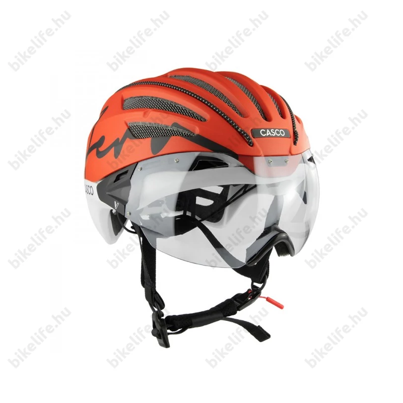 Casco Speedairo Aero országúti bukósisak narancs/tört fehér M 54-59cm