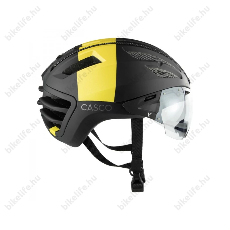 Casco Speedairo Nitro országúti bukósisak matt fekete/sárga M 54-59cm