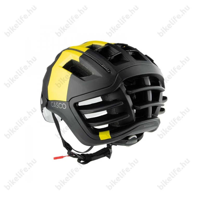 Casco Speedairo Nitro országúti bukósisak matt fekete/sárga M 54-59cm