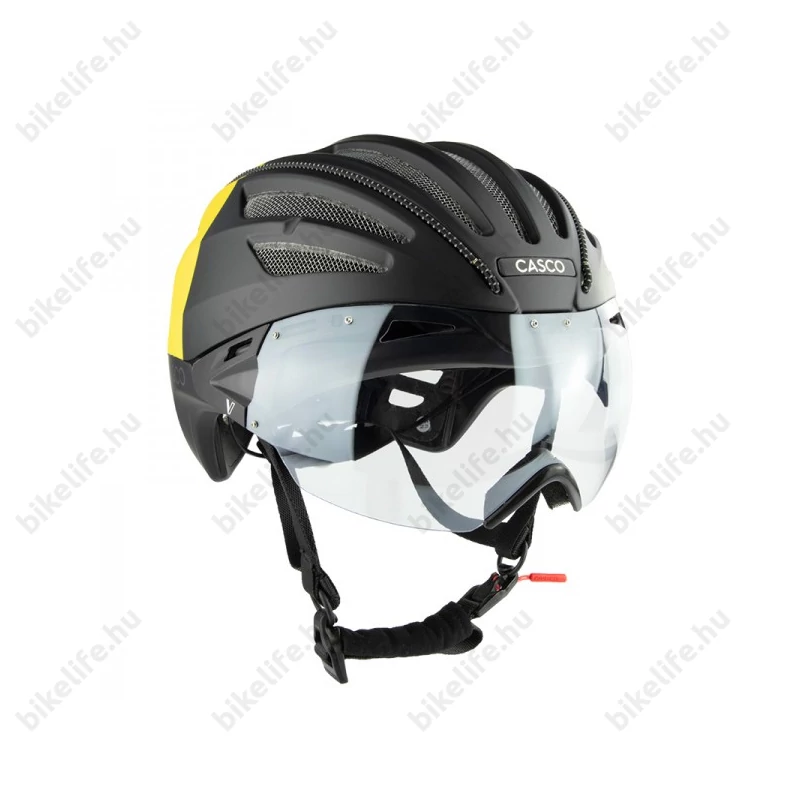 Casco Speedairo Nitro országúti bukósisak matt fekete/sárga M 54-59cm