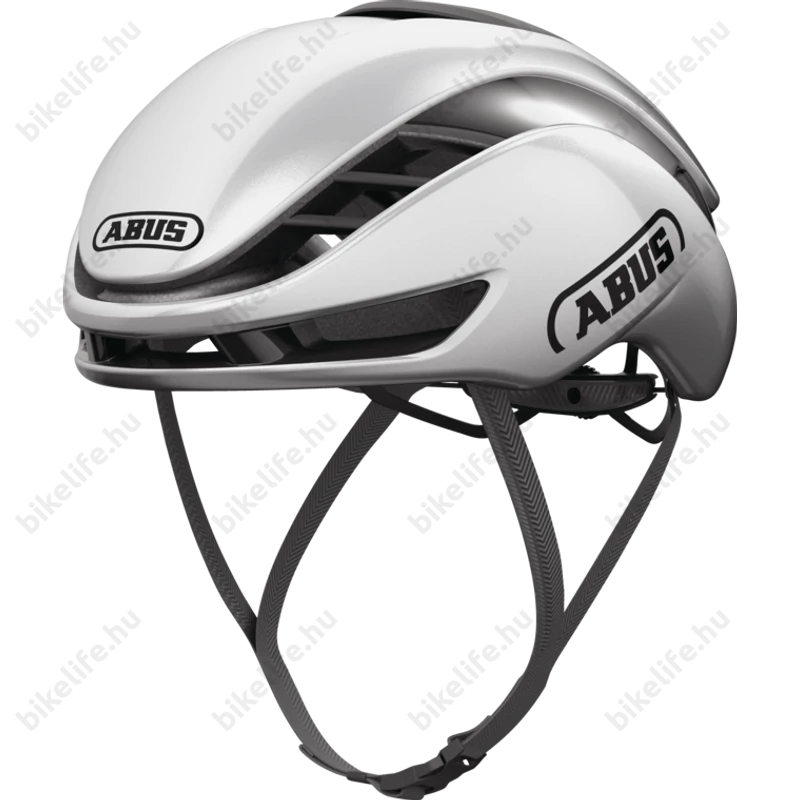Abus Gamechanger 2.0 országúti bukósisak In Mold, gleam silver, M-es (54-58cm-es fejkörmérethez)