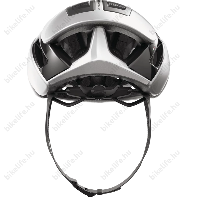 Abus Gamechanger 2.0 országúti bukósisak In Mold, gleam silver, L-es (57-61cm-es fejkörmérethez)