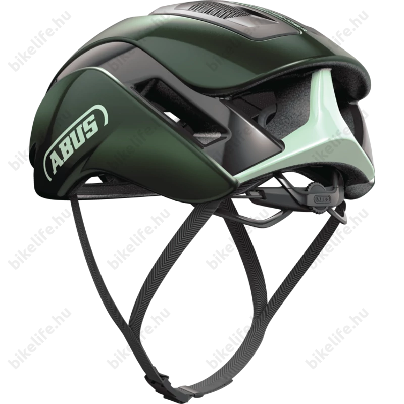 Abus Gamechanger 2.0 országúti bukósisak In Mold, moss green, L-es (57-61cm-es fejkörmérethez)