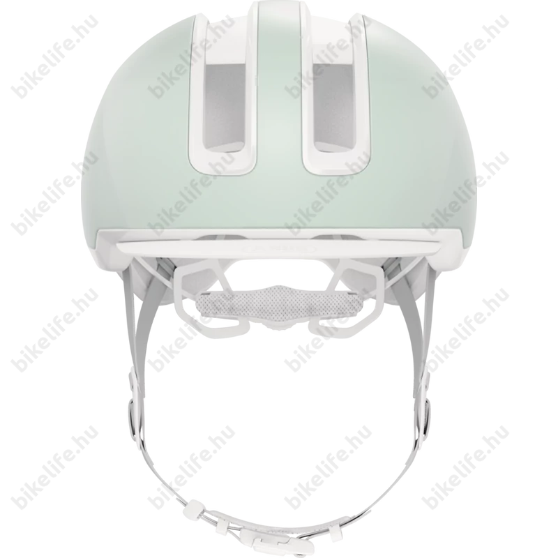 Abus HUD-Y felnőtt városi bukósisak In-Mold, mágneses hátsó lámpa, pure mint S (51-55cm)