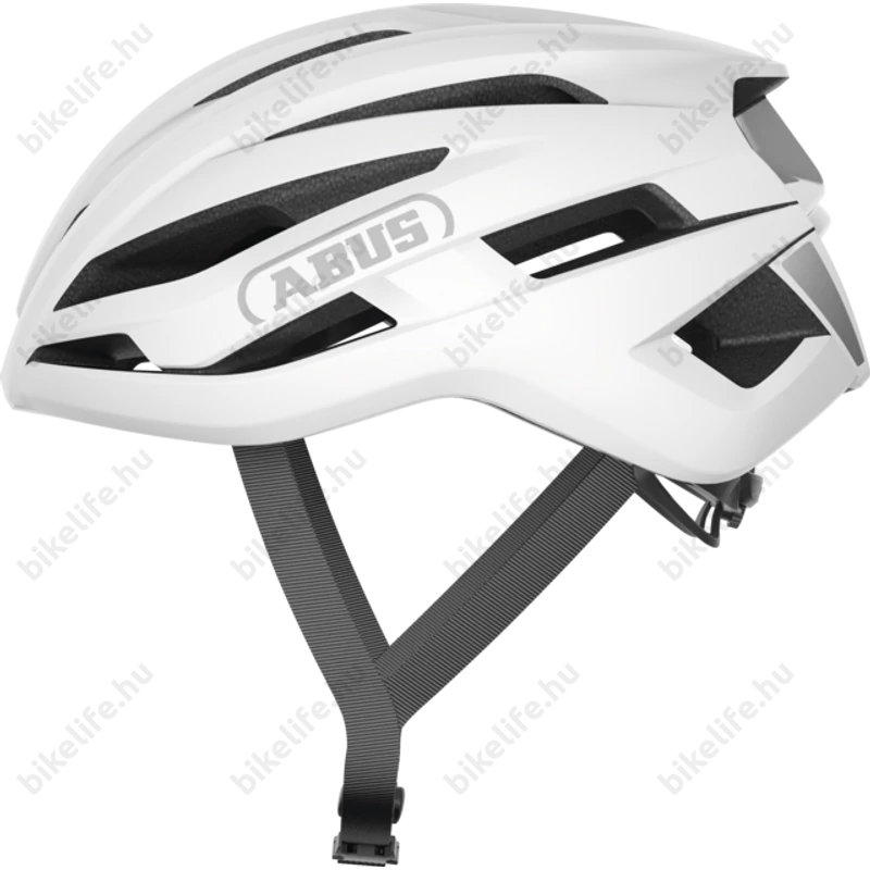 Abus StormChaser Ace országúti bukósisak polar white L (57-61cm)