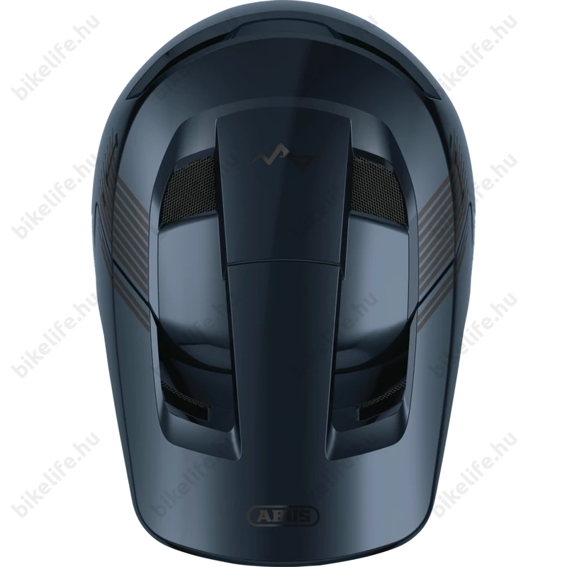 ABUS HiDrop fullface kerékpáros bukósisak midnight blue M-es, 57-58cm fejkerületre