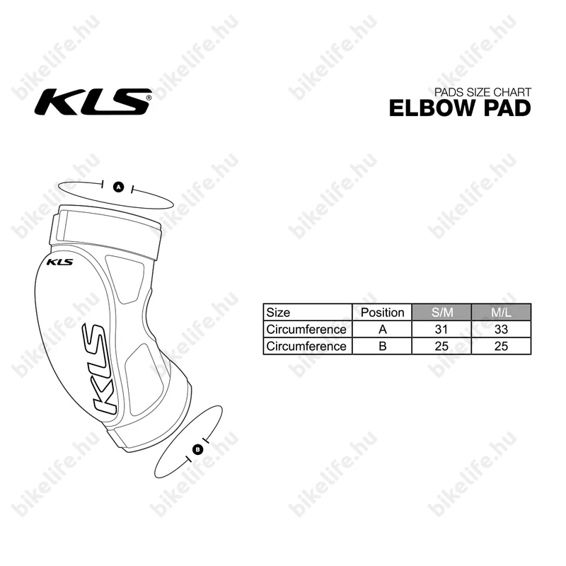 Kellys Rampart könyökvédő fekete L/XL