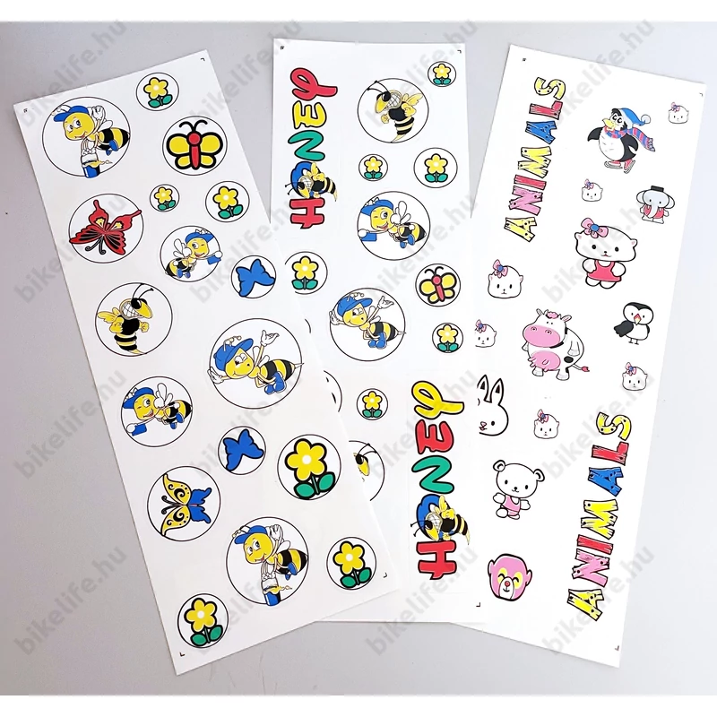 Matrica Garnitúra Animals 35x13cm 2 színben