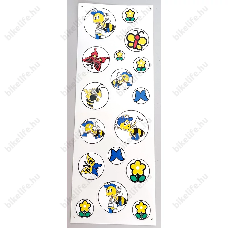 Matrica Garnitúra Animals 35x13cm 2 színben