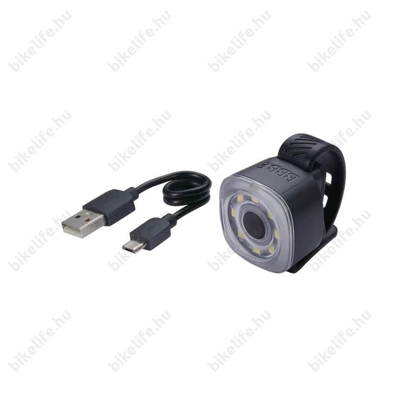 BBB BLS-225 Spirit akkumulátoros első mini lámpa USB-vel tölthető, fekete