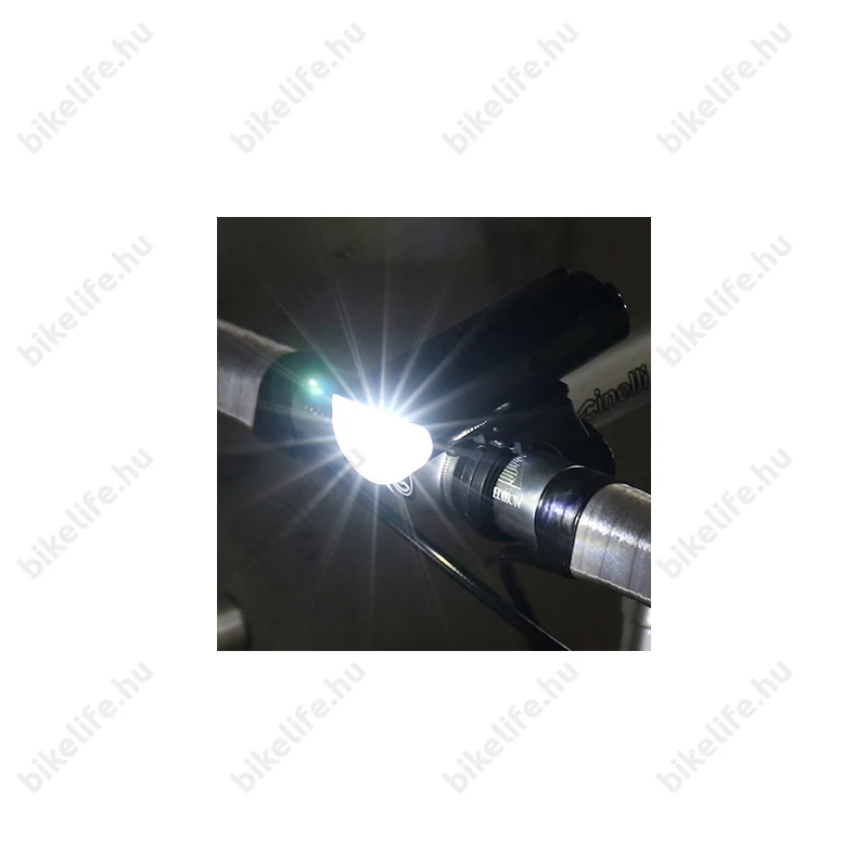 Cateye HL-EL160 elemes első lámpa 3LED 2 funkció vízálló fekete