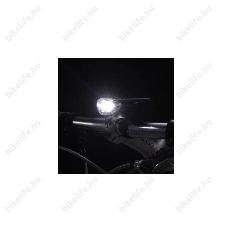 Cateye VOLT 400 HL-EL461RC LED-es elsőlámpa USB-ről tölthető 400lumen fényerő 5funkció