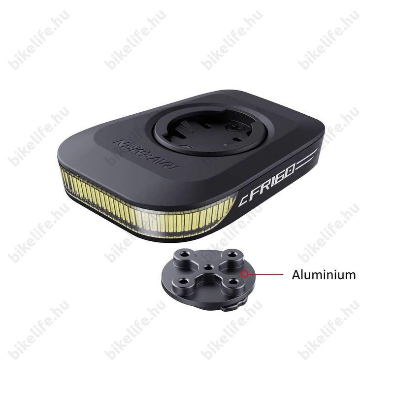 Ravemen FR160 tölthető első lámpa, fekete