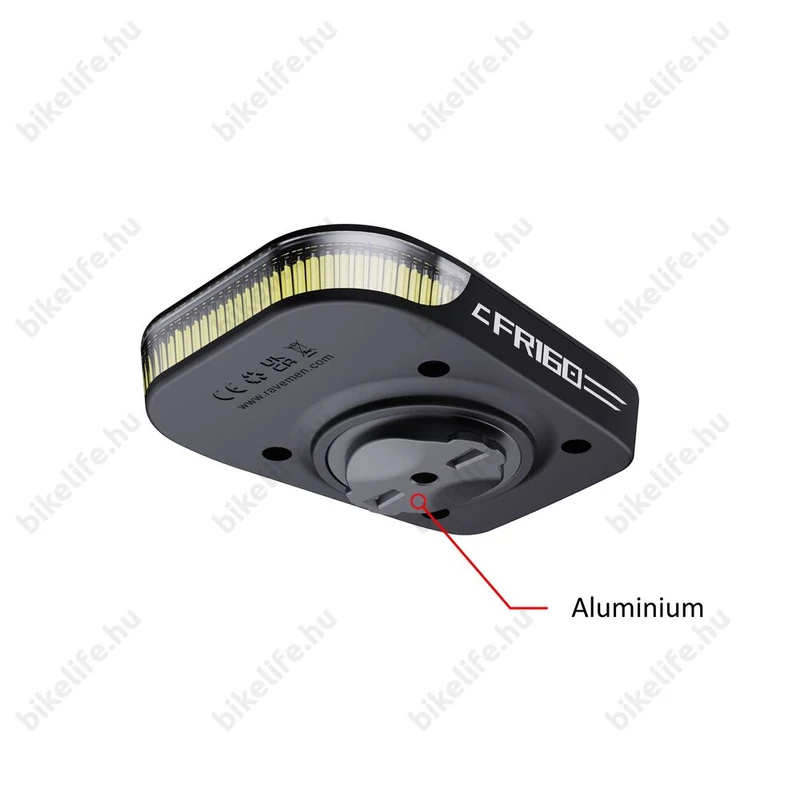Ravemen FR160 tölthető első lámpa, fekete