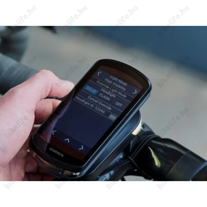 Ravemen FR300 ANT+ akkumulátoros első lámpa Garmin integrációval Garmin/Bryton adapterrel