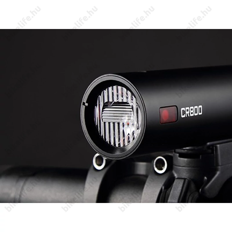 Ravemen CR800 akkumulátoros első lámpa 800 lumen fényerő, 2600mAh akku, oldalfény, távirányító