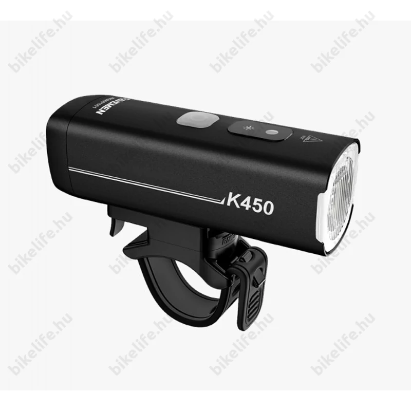 Ravemen K450 akkumulátoros első lámpa, 450 lumen, 2200mAh, intelligens mód