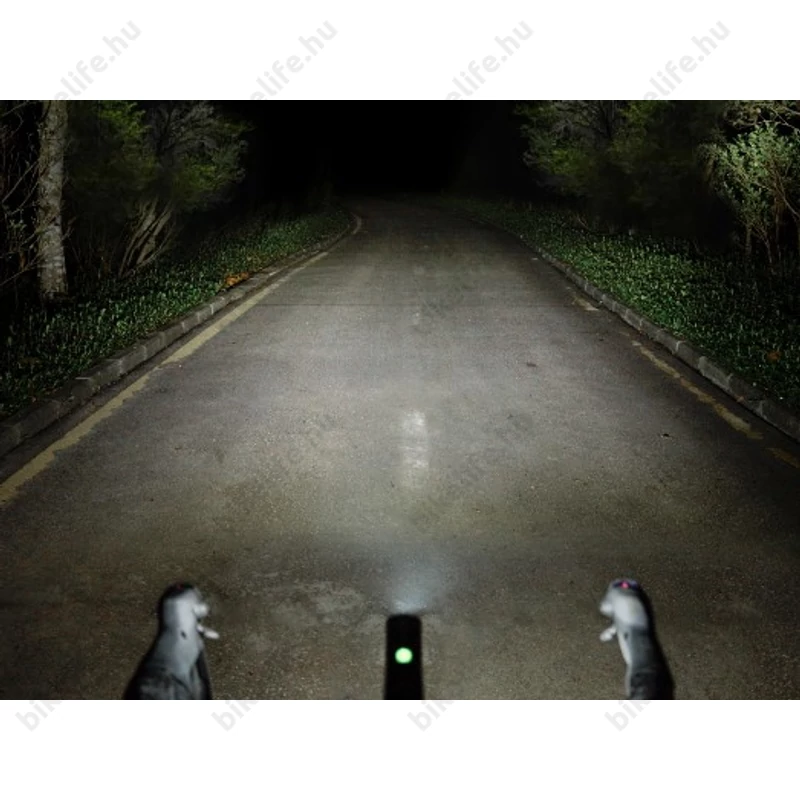 Ravemen K450 akkumulátoros első lámpa, 450 lumen, 2200mAh, intelligens mód