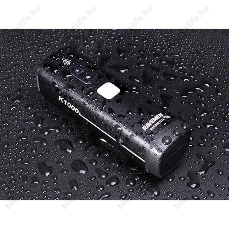 Ravemen K1000 akkumulátoros első lámpa, 1000 lumen, 4000mAh, intelligens mód
