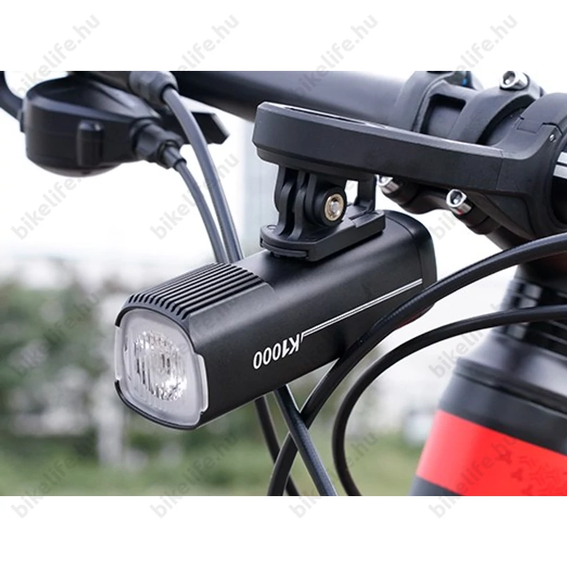 Ravemen K1000 akkumulátoros első lámpa, 1000 lumen, 4000mAh, intelligens mód