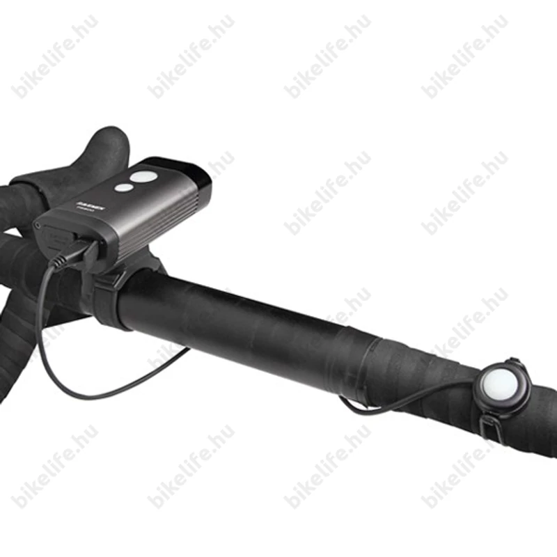 Ravemen PR1000 akkumulátoros első lámpa, 1000 lumen, 3200mAh, országúti/MTB, tompított/reflketor mód, távirányító