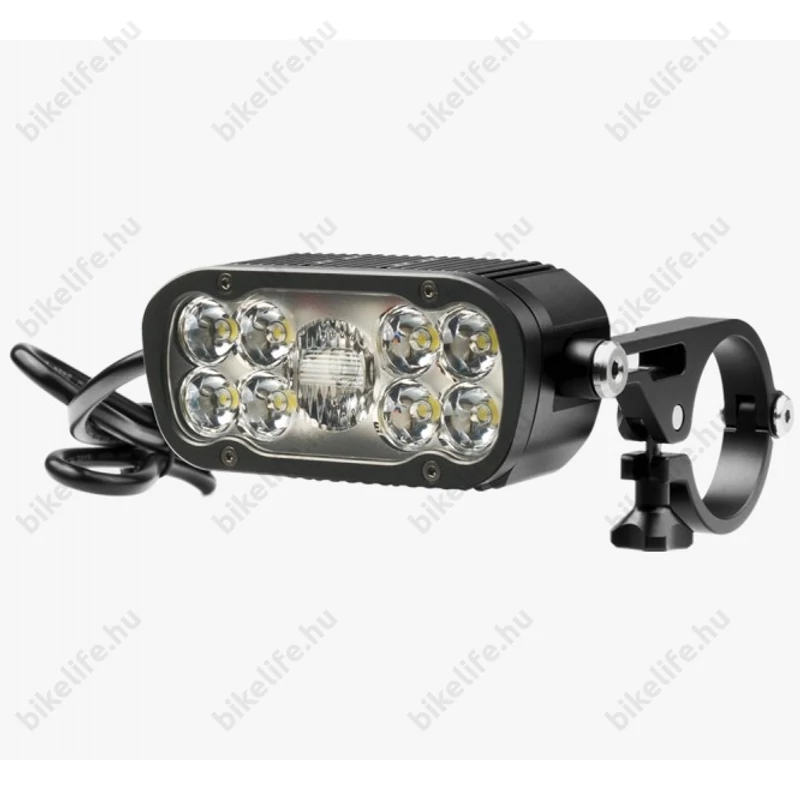 Ravemen XR6000 akkumulátoros első lámpa, 6000 lumen, 4x4000mAh, országúti/MTB, tompított/reflketor mód, vez. nélk. távirányító