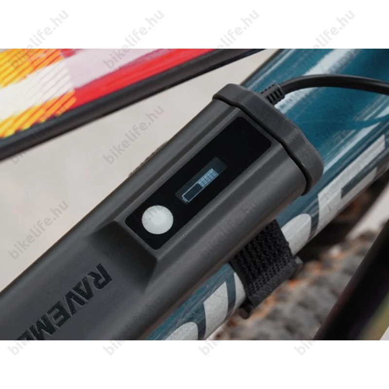 Ravemen XR6000 akkumulátoros első lámpa, 6000 lumen, 4x4000mAh, országúti/MTB, tompított/reflketor mód, vez. nélk. távirányító
