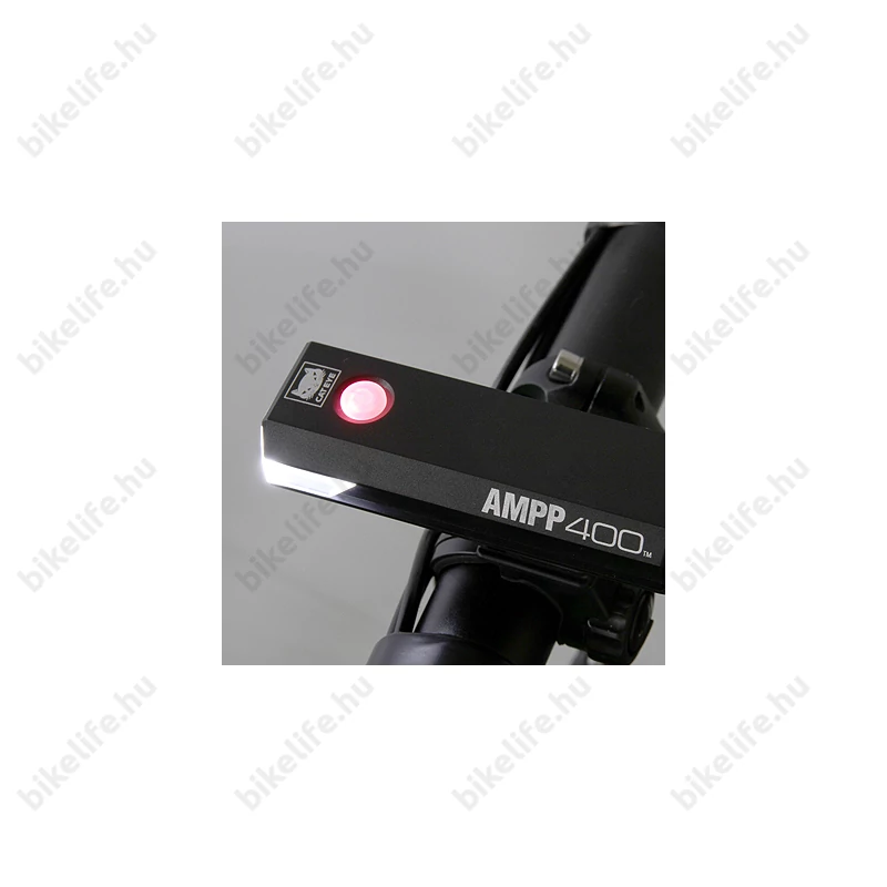 Cateye AMPP400 HL-EL084RC LED-es elsőlámpa USB-ről tölthető 400lumen fényerő 4 funkció