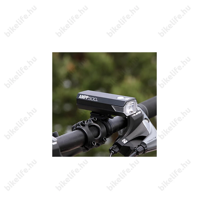 Cateye AMPP500 HL-EL085RC LED-es elsőlámpa USB-ről tölthető 500lumen fényerő 4 funkció