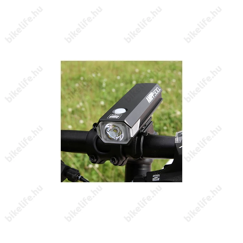 Cateye AMPP500 HL-EL085RC LED-es elsőlámpa USB-ről tölthető 500lumen fényerő 4 funkció