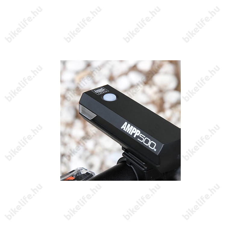 Cateye AMPP500 HL-EL085RC LED-es elsőlámpa USB-ről tölthető 500lumen fényerő 4 funkció