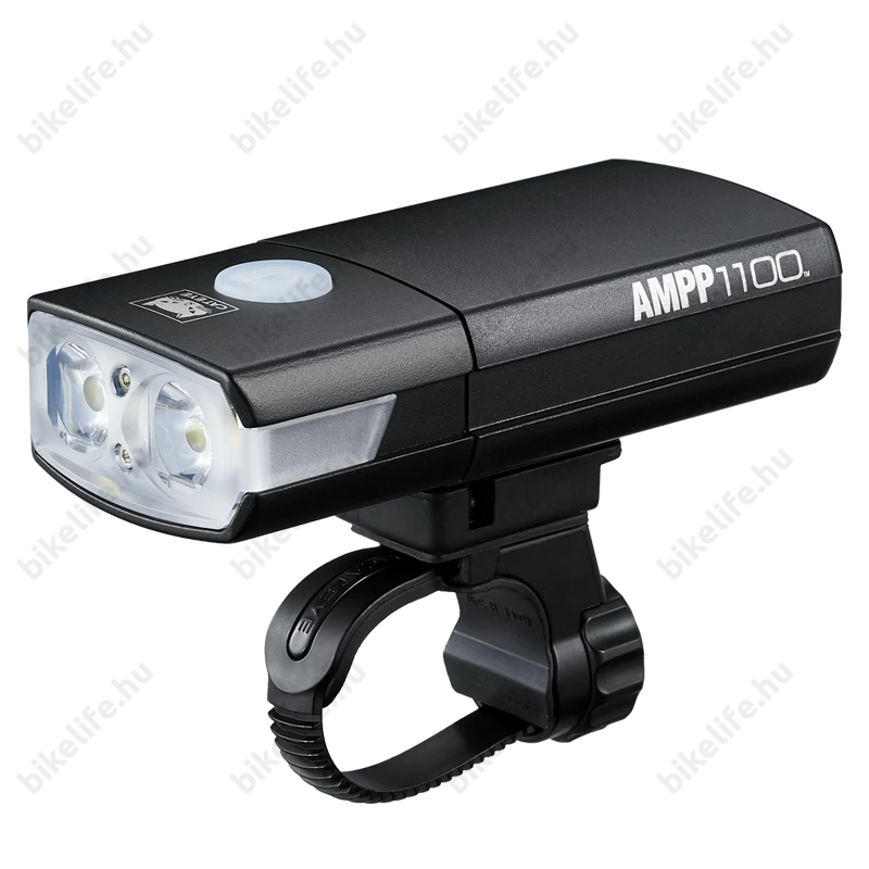 Cateye AMPP1100 HL-EL1100RC 2LED-es elsőlámpa USB-ről tölthető 1100 Lumen fényerő 5funkció