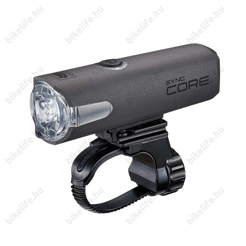 Cateye SYNC Core akkumulátoros első lámpa USB-ről tölthető, 500 lumen, HL-NW100RC, kapcsoló szinkron