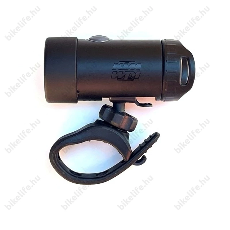 KTM Head Light akkus első lámpa LED fényforrás, USB tölthető, 200 lumen, fekete