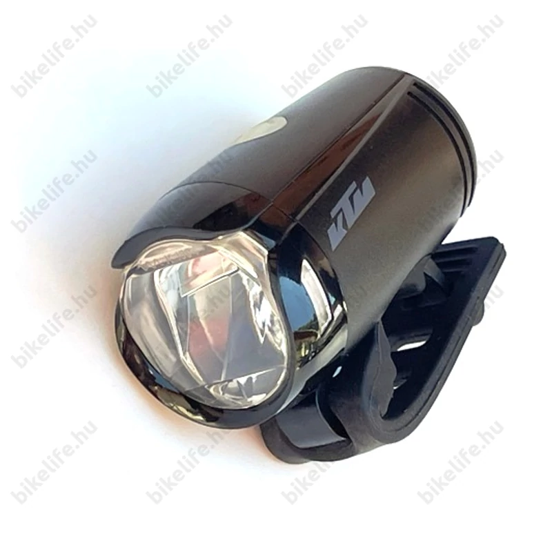 KTM K-mark akkus első lámpa LED fényforrás, USB tölthető, 100 lumen, fekete