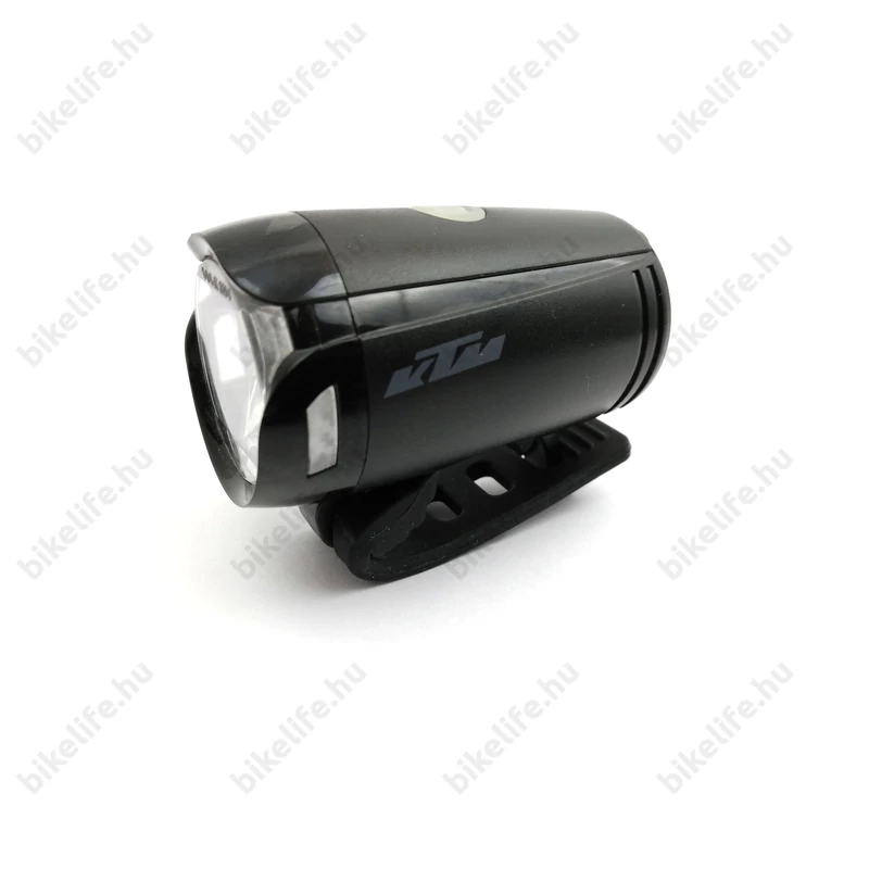 KTM K-mark akkus első lámpa LED fényforrás, USB tölthető, 100 lumen, fekete