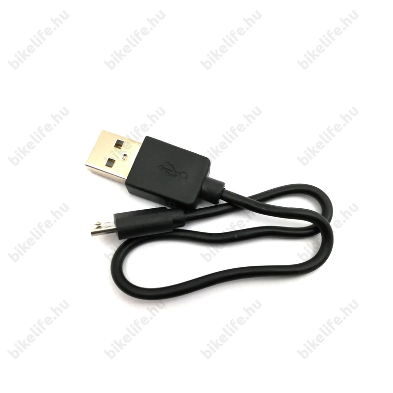 KTM K-mark akkus első lámpa LED fényforrás, USB tölthető, 100 lumen, fekete