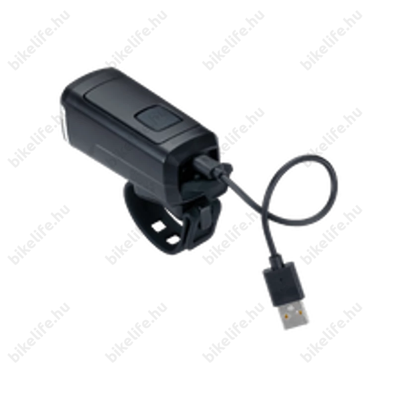 BBB Stud50 BLS-230 akkumulátoros első lámpa, LED-es, 200 Lumen, 2500 mAh-s akkumulátorral, fekete