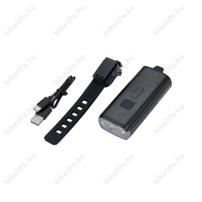 BBB StrikeDuo akkumulátoros reflektor 1600 lumen fényerő BLS-172i távirányító kompatibilis 5 LED kijelző